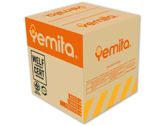 Yemita Segunda Blanco y Color 180 Huevos